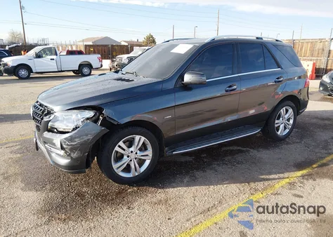 2012 Mercedes-Benz Ml 350 Bluetec 4Matic from USA, damaged, VIN 4JGDA2EB8CA060672